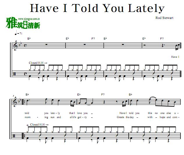 Rod Stewart - Have I Told You Lately