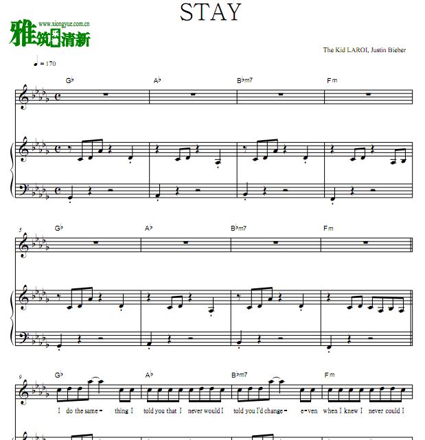 The Kid LAROI, Justin Bieber - Stayٰ 