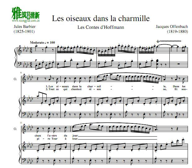 Ĺ -  Les oiseaux dans la charmilleСٰ