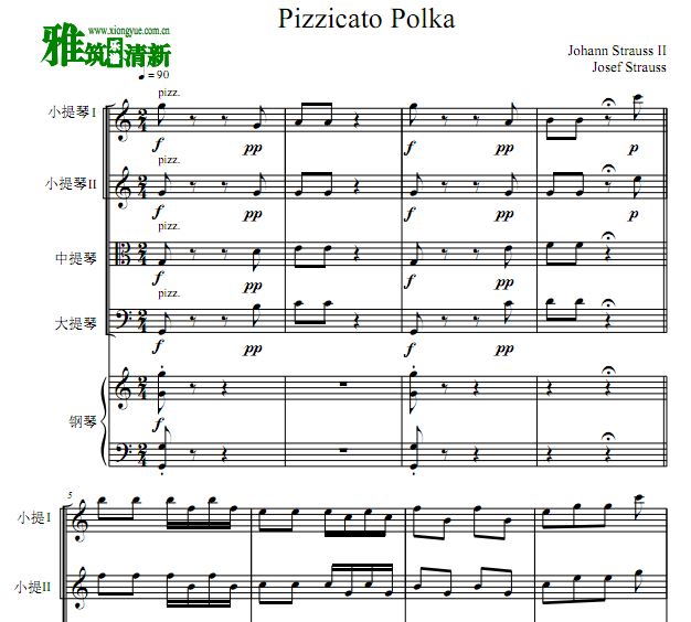 ˹˹ Pizzicato Polka Ҳ