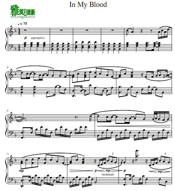 Peter BukaIn my blood