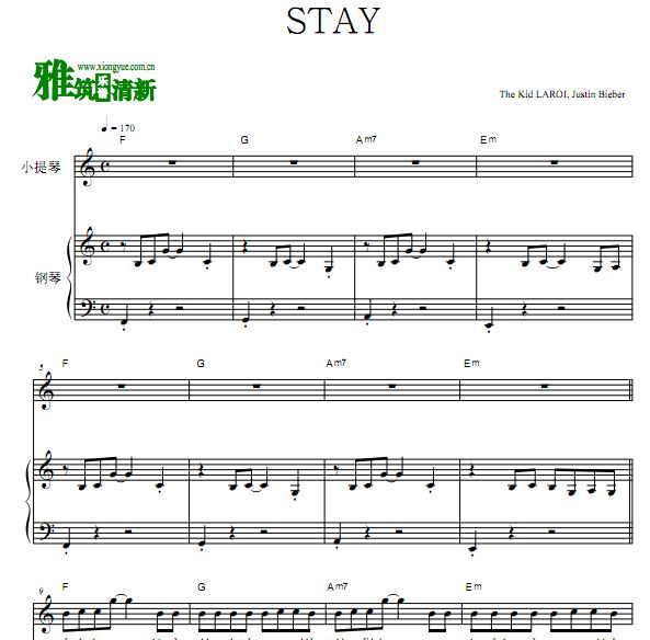 Justin Bieber - STAYСٸٺ