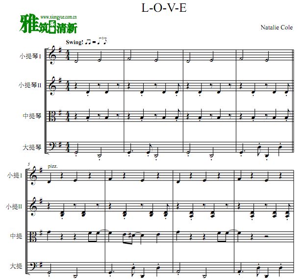 Natalie Maria Cole - L-O-V-E