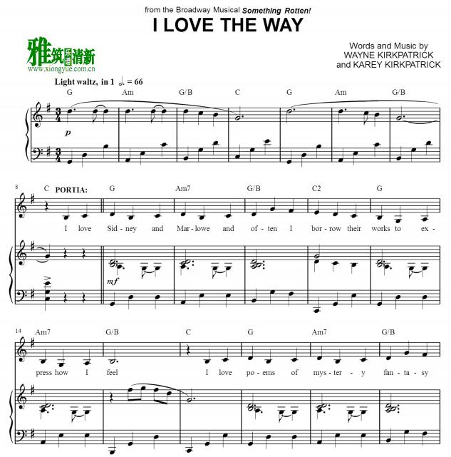 Something Rotten - I Love the Way  ٰ