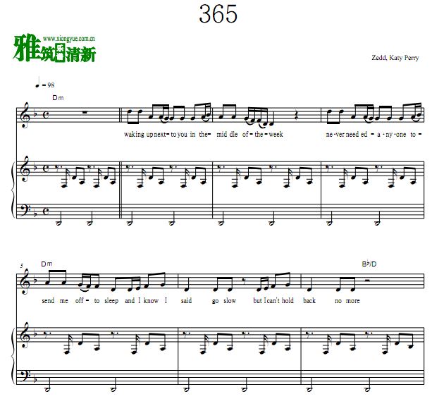 Zedd, Katy Perry - 365ٰ 