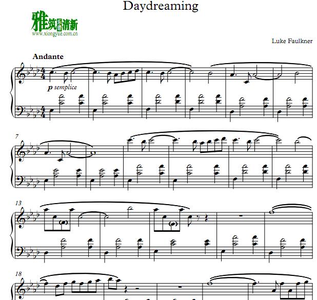 luke faulkner - daydreaming