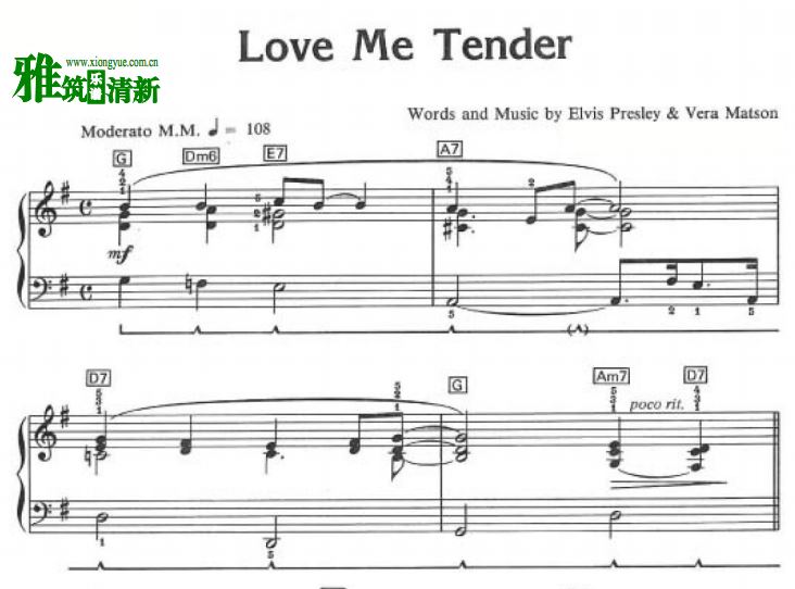 Love me Tender 
