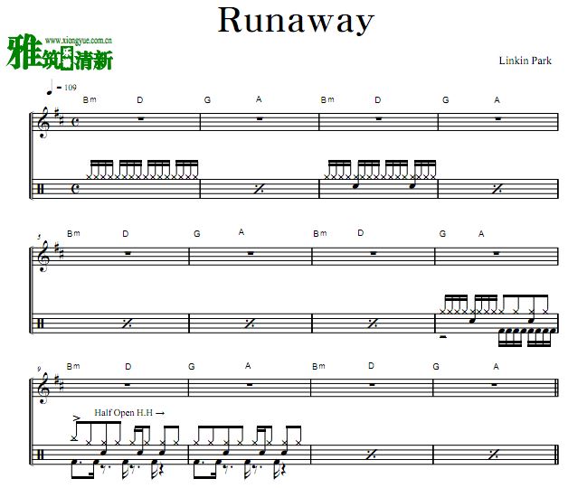 �ֿϹ�԰ Linkin Park - Runaway ����