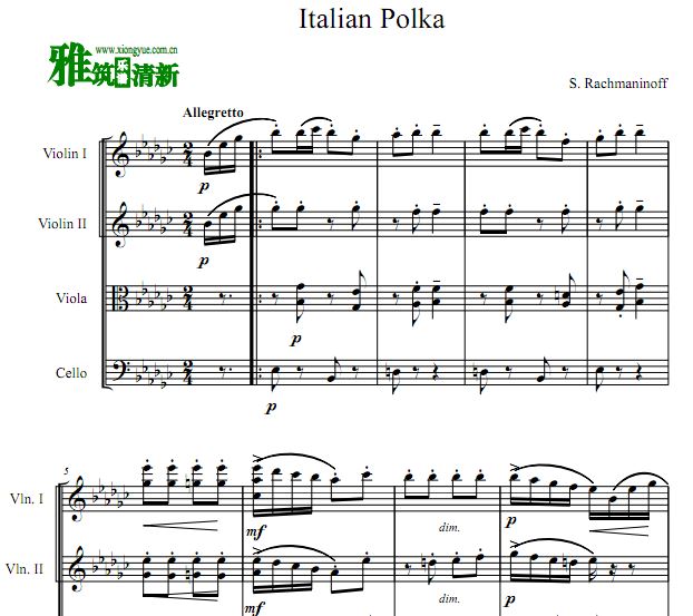 ŵ Italian Polka 
