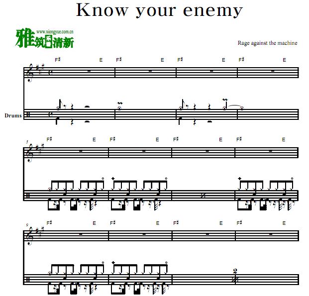 Rage Against the Machine - Know your enemy 