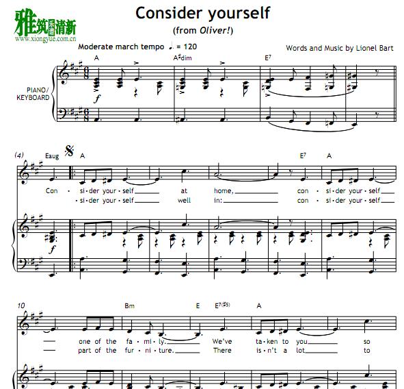 Oliver - Consider Yourself  