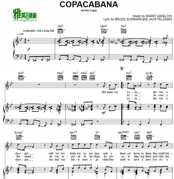 Barry Manilow - Copacabana 