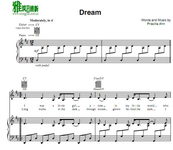 Priscilla Ahn - Dream 