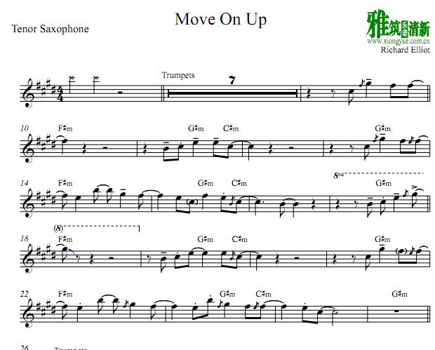 Richard Elliot · Move On Up ˹Tenor
