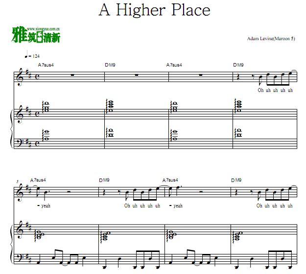 ٴγ֮ŦԼ  Adam Levine - A Higher Placeٰ