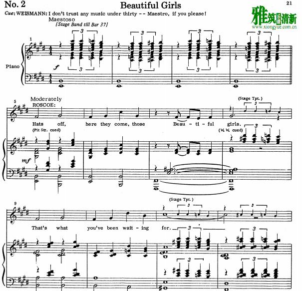 Sondheim follies -  Beautiful Girls  