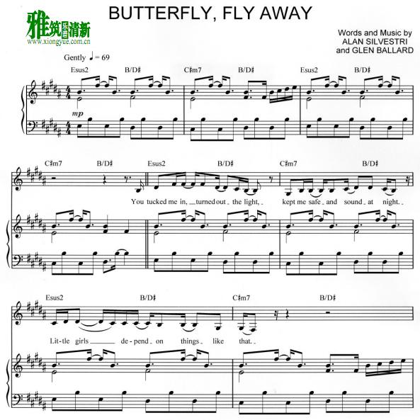 Miley Cyrus - Hannah Montana - Butterfly Fly Awayٰ