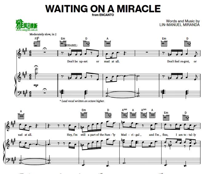 Encanto ħ - Waiting On A Miracle