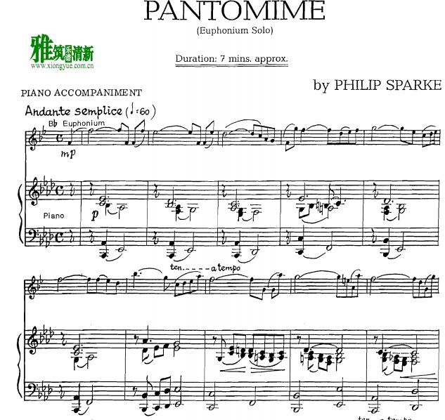 Philip Sparke -  PantomimeϵŸٰ