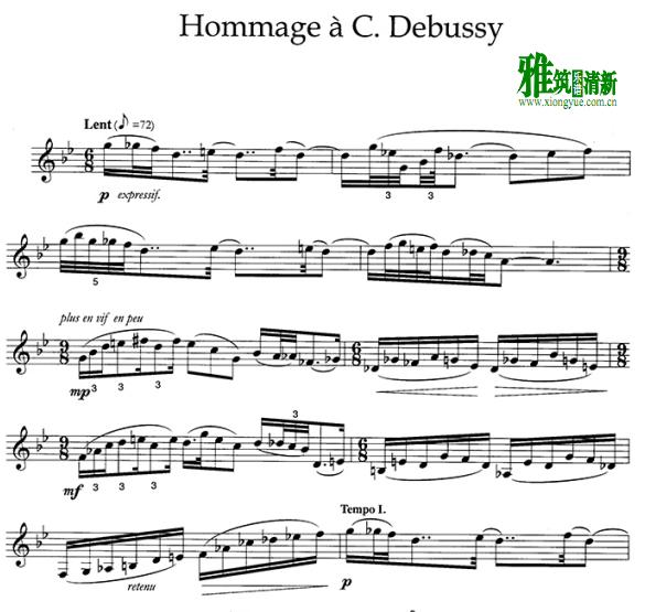 ¾± hommage a C.Debussy ɹ
