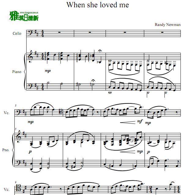 ܶԱ2 When She Loved Me  ٰ