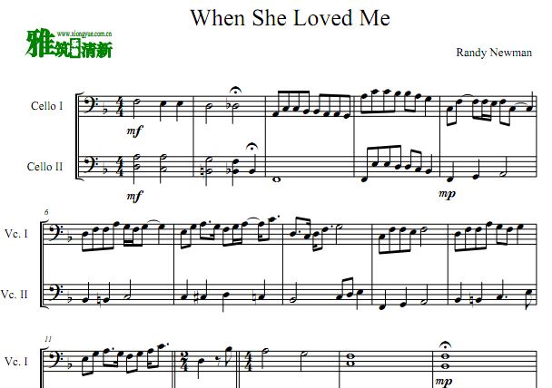 ܶԱ2 When She Loved Me ٶ