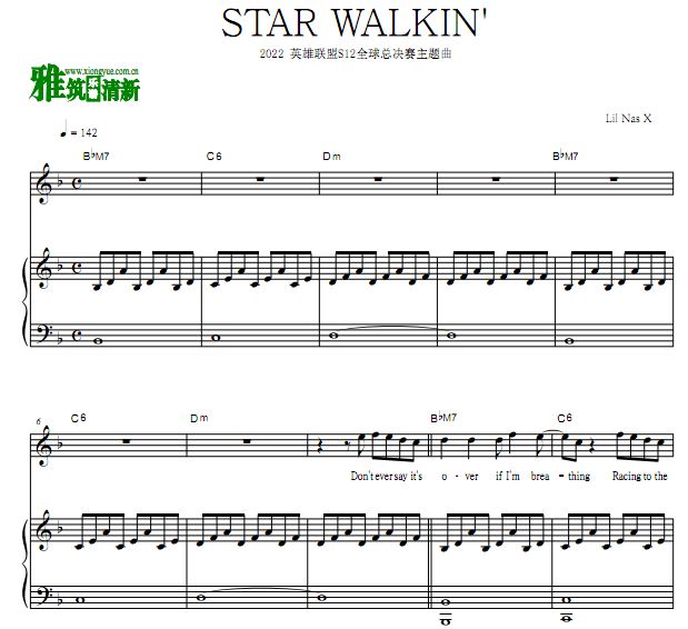 Lil Nas X - STAR WALKIN'ٰ  2022 ӢS12ܾ Ǹٰ 