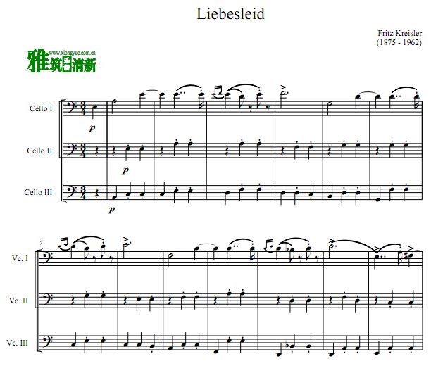 Liebesleid ˴