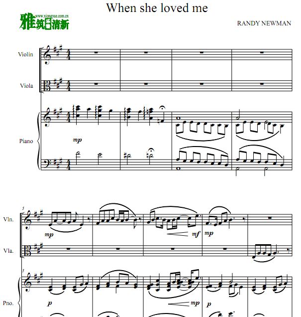 ܶԱ2 When She Loved Me Сٸٺ