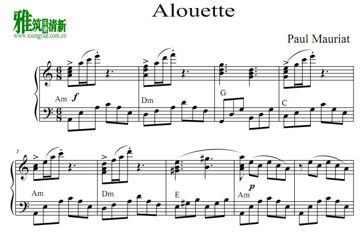 Paul Mauriat ·Īﰧ- alouette