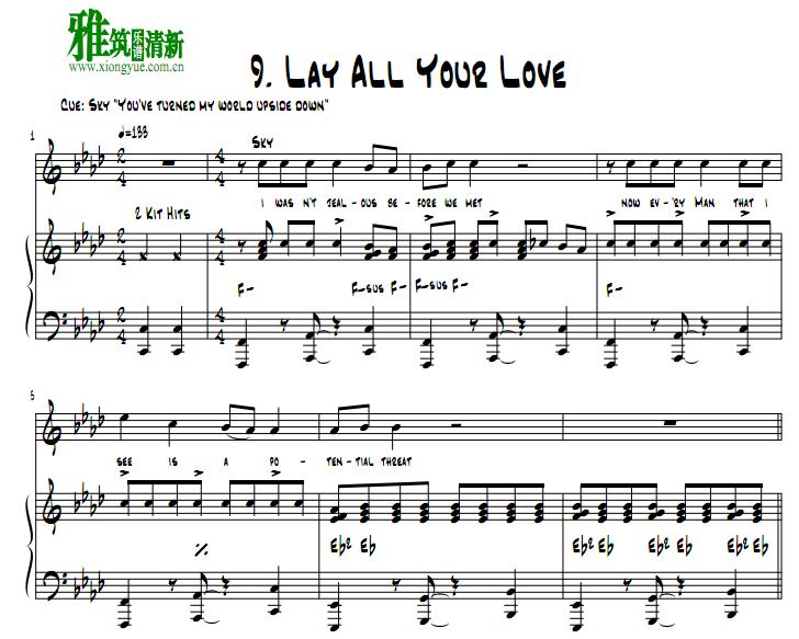 ѽ  Mamma Mia - Lay All Your Love ٰ