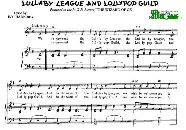 Ұ Lullaby league and lollypop guild  ְ