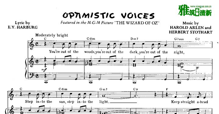 Ұ Optimistic voices 