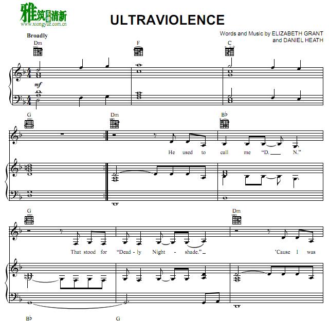 Lana Del Rey - ultraviolence