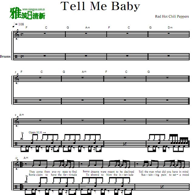 Tell Me Baby  ֶӼӹ