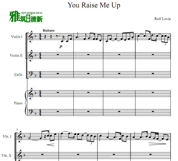 You Raise Me Up С