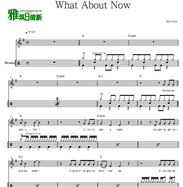 Bon Jovi ֶ - What About Now