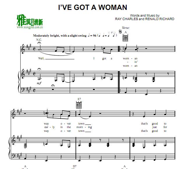 Ray Charles - I've Got A Womanٰ
