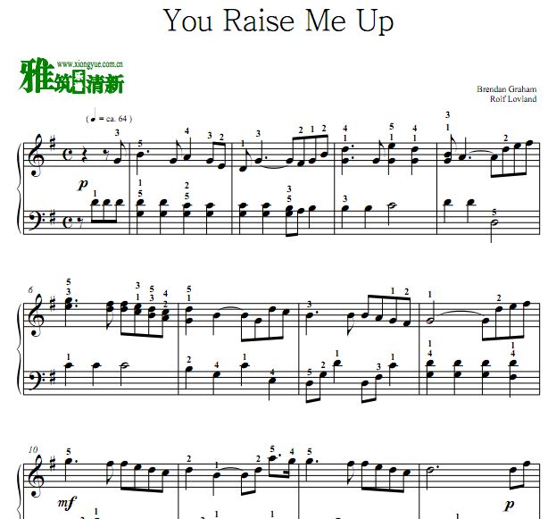 You Raise Me Up 