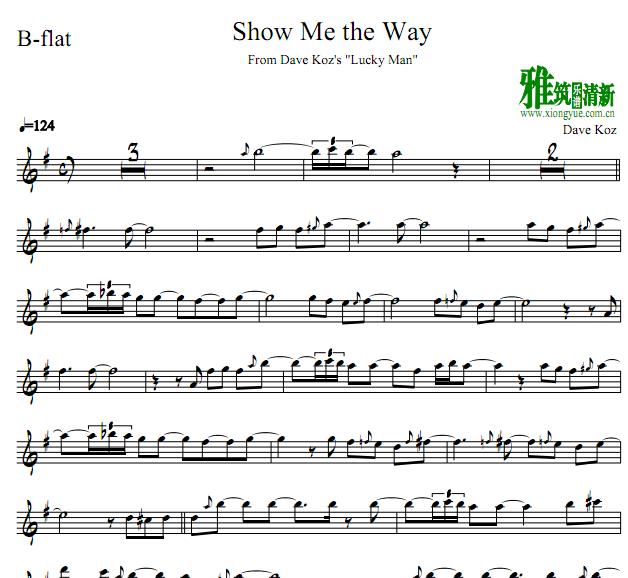 Dave Koz - Show Me The Way ˹Tenor