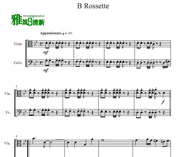 B.Rossette ɫٴٶ