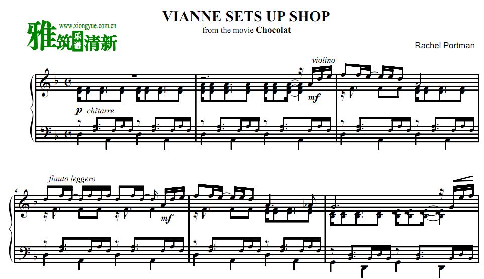 Ũɿ - vianne sets up shop