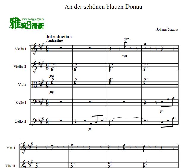 An der Schönen Blauen Donau, Op. 314  ɫ觺 