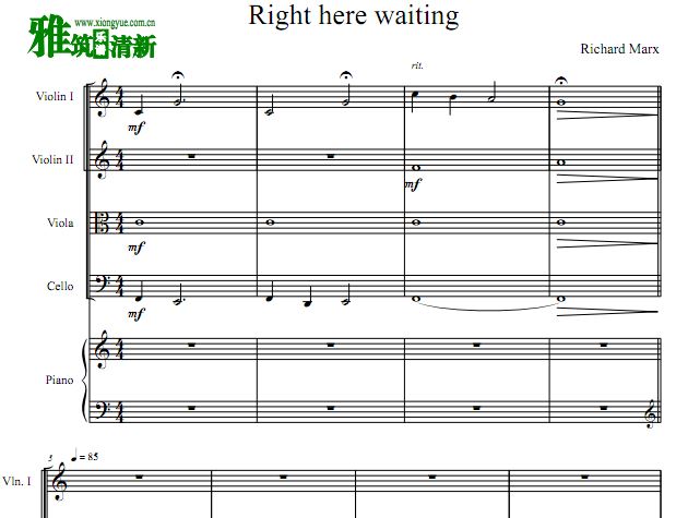 Right Here Waitingٰ