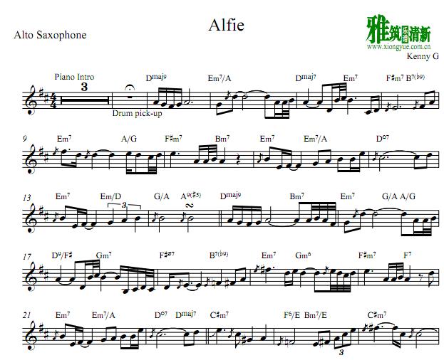 Kenny G - Alfie˹ Alto