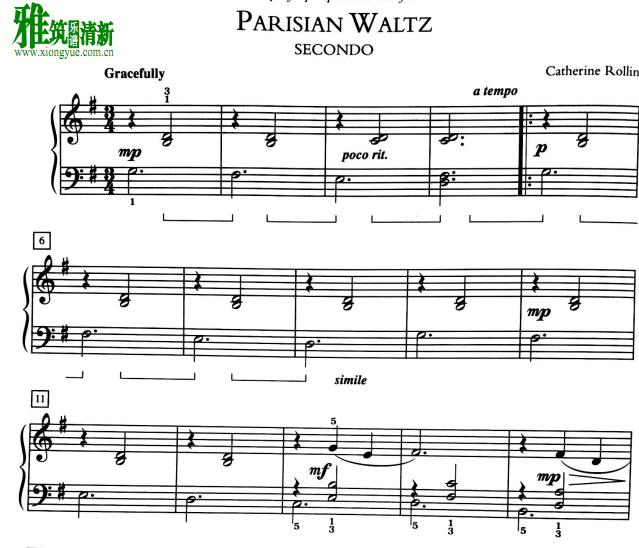 Catherine Rollin - parisian waltz