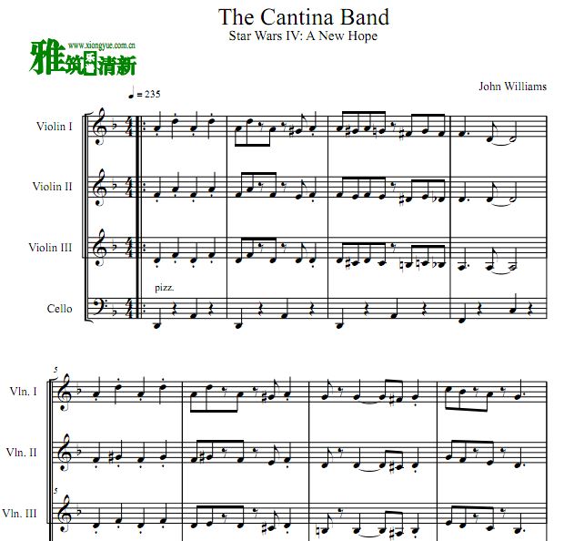 ս The Cantina Band Сһ 
