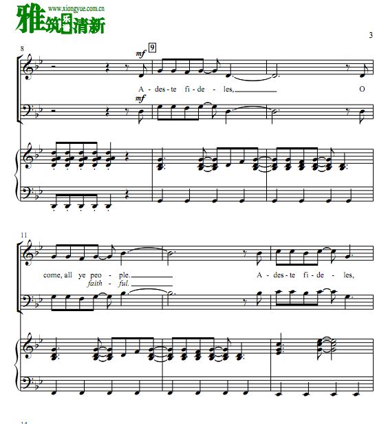 Adeste Fideles ϳ ٰ