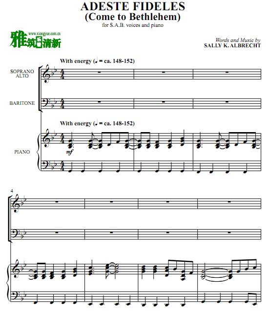 Adeste Fideles 3ϳٰ