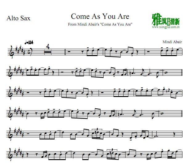 Mindi Abair - Come As You Are����˹��